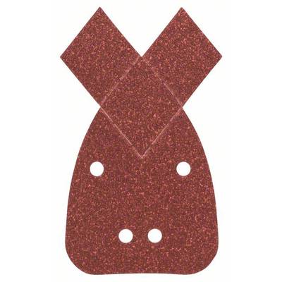 Bosch Accessories 2607017113 Multi-slippapper-set med kardborrband, perforerad Kornighet 80, 120, 180 (L x B) 93 mm x 62
