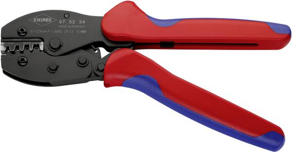 Knipex PRECIFORCE 97 52 34 Crimptång Oisolerat, öppet kontaktdon 0.1 till 2.5 mm²