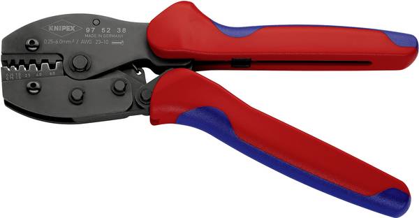 Knipex PRECIFORCE 97 52 38 Crimptång Ändhylsor 0.25 till 6 mm²