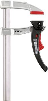 Bessey KLI16 Skruvtvingar Spännvidd (max.):160 mm Mått - Längd: 400 cm Gapdjup:80 mm