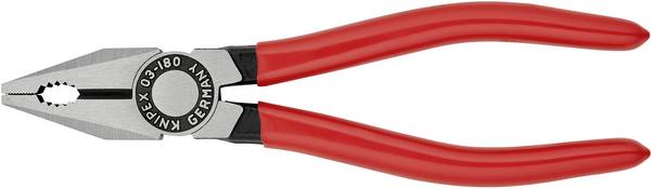 Knipex 03 01 180 Verkstad Kombinationstång 180 mm DIN ISO 5746