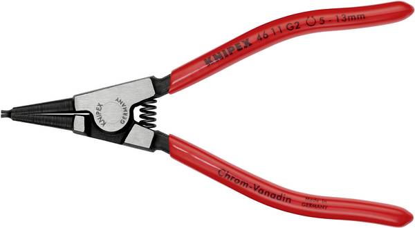 Knipex 46 11 G2 Låsringstång Passar till Ytterring  5-13 mm Spetsform rak