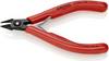 Knipex 75 02 125 Elektronik och finmekanik Sidoskärare med facett 125 mm