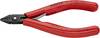 Knipex 75 12 125 Elektronik och finmekanik Sidoskärare med facett 125 mm
