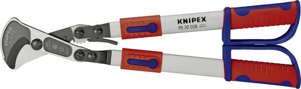 Knipex  95 32 038 Kabelsax med spärr Lämplig för Aluminium- och kopparkablar, enkel- och flertrådig 38 mm  280 mm²