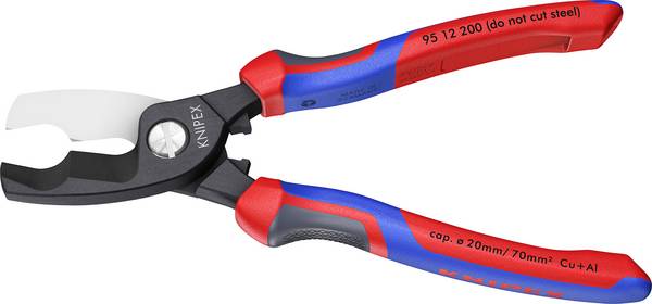 Knipex  95 12 200 Kabelavbitare  Lämplig för Aluminium- och kopparkablar, enkel- och flertrådig 20 mm  70 mm² 2