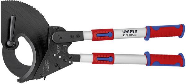 Knipex  95 32 100 Kabelavbitare med spärr Lämplig för Aluminium- och kopparkablar, enkel- och flertrådig 100 mm  960 mm²