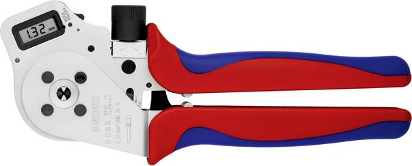 Knipex 97 52 65 DG Presstång Vriden kontakt 0.14 till 6 mm² Inkl. plastväska, Inkl. positioneringshjälp