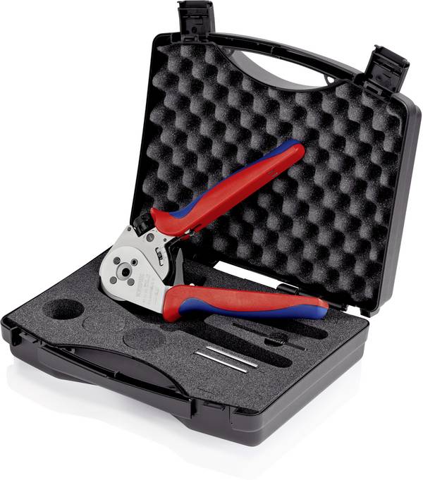 Knipex 97 52 65 Presstång Vriden kontakt 0.14 till 6 mm² Inkl. plastväska