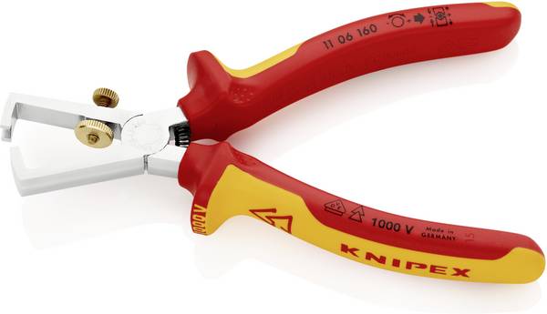 Knipex 11 06 160 Avisoleringstång 10 mm² (max) 7 (max) 5 mm (max)