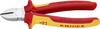 Knipex 70 06 180 VDE Sidoskärare med facett 180 mm