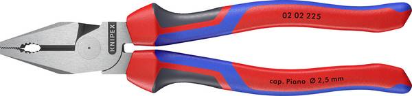 Knipex 02 02 225 Verkstad Kraft-Kombinationstång 225 mm DIN ISO 5746