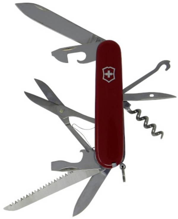 Victorinox HUNTSMAN 1.3713 Schweizisk fickkniv  Antal verktyg 15 Röd
