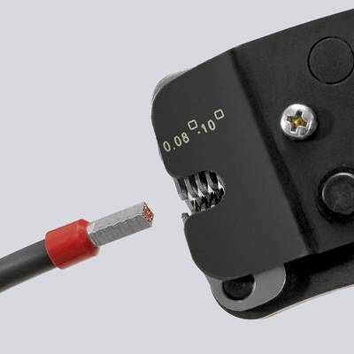 Knipex Netzwerk Werkzeug 97 53 08 Crimptång Ändhylsor 0.08 till 10 mm²