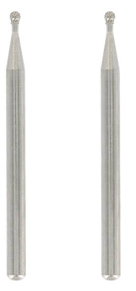 Dremel 26157103JA Frässtift HM Boll / Kula 2.0 mm Skaft-Ø 3.2 mm-0