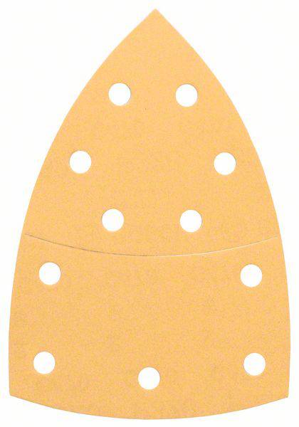 Bosch Accessories 2608607405 Multi-slippapper med kardborrband, perforerad Kornighet 180 (L x B) 102 mm x 62.93 mm 10 st