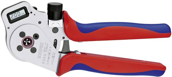 Knipex 97 52 65 DG A Presstång Vriden kontakt 0.14 till 6 mm² Inkl. plastväska