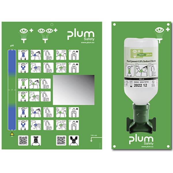 PLUM BR 312 005 Ögonsköljningsstation modell B 500 ml