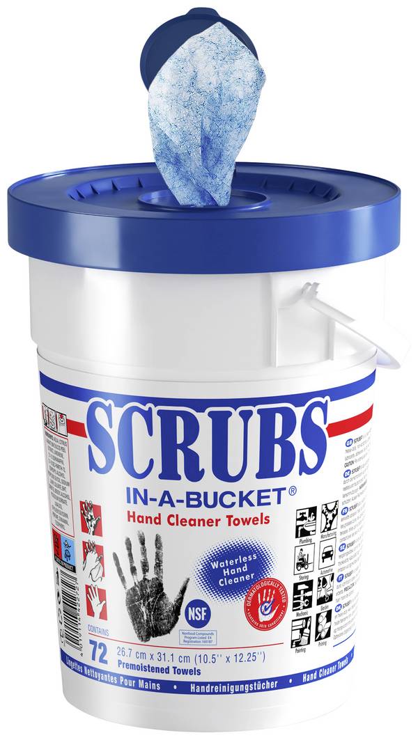 Scrubs In-a-Bucket  Rengöringsdukar för händerna 72 st 72 st