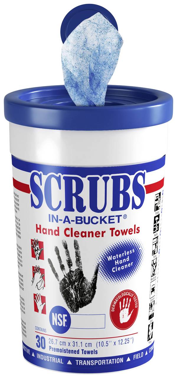 Scrubs In-a-Bucket 4019114422307 Rengöringsdukar för händerna 30 st 30 st