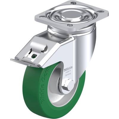 Blickle 638163 Stålplåt-länk - och fasta hjul tung last-utförande Utförande Länkhjul - kullager stopp-fix