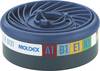 Moldex 940001 EasyLock Gas Gasfilter Filterklass/skyddsnivå: A1B1E1 10 st