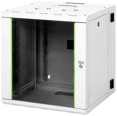 Digitus DN-19 12-U-3 19" väggskåp (B x H x D) 600 x 643 x 600 mm 12 U Grå-vit (RAL 7035)