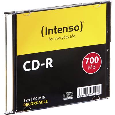 CD-R Intenso 700 MB - 100 Pezzi Cakebox Argento - Foto 13