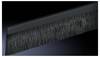 Rittal 7072.200 19 tum Skåpborstlist Svart