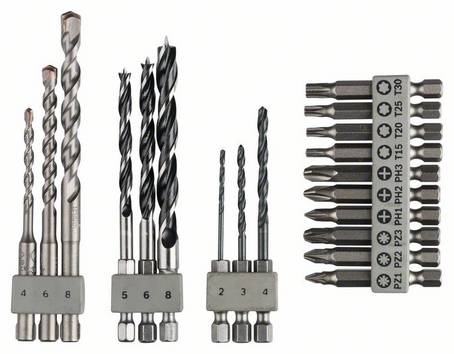 Bosch Accessories 2609256989   19 delar Borr- & bitssats