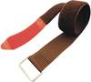 FASTECH® F101-25-240M Kardborreband med bälte Statisk del och fleecedel (L x B) 240 mm x 25 mm Svart, Röd 1 st