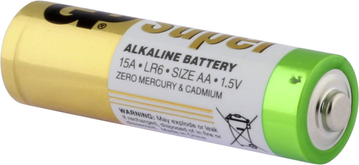 GP Super Batteri AA (R6) Alkaliskt 1.5 V 40 st-4