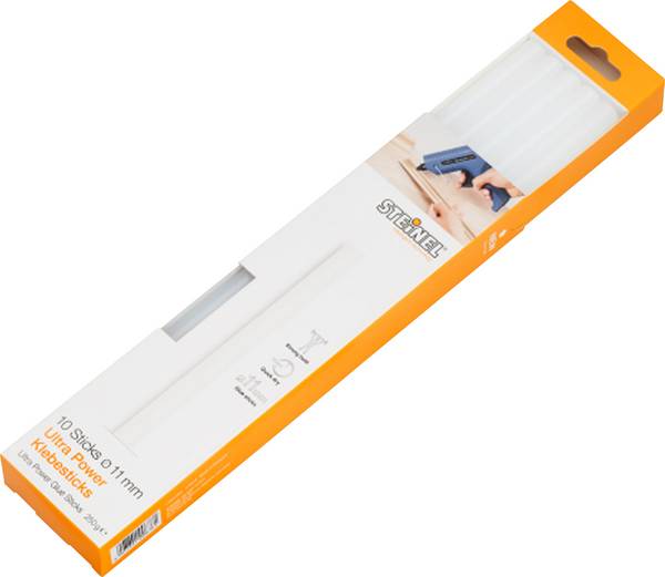 Steinel ULTRA Power Limstift 11 mm 250 mm Transparent 250 g 10 st