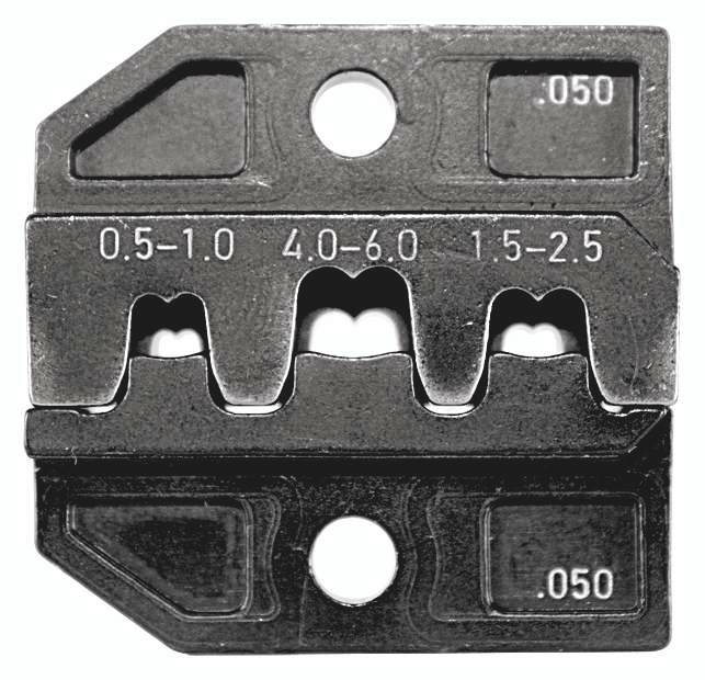 Rennsteig Werkzeuge "Rennsteig Werkzeuge" 624 050 3 0 Crimpinsats Oisolerat kontaktdon flat 0.5 till 6 mm² Passar märke Rennsteig Werkzeuge PEW 12