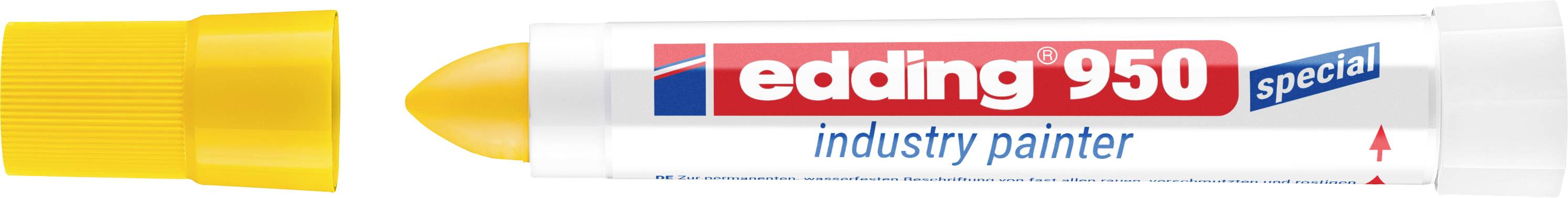 Edding 950 industry painter 4-950005 Industrimärkpenna Gul vattensäker: Ja