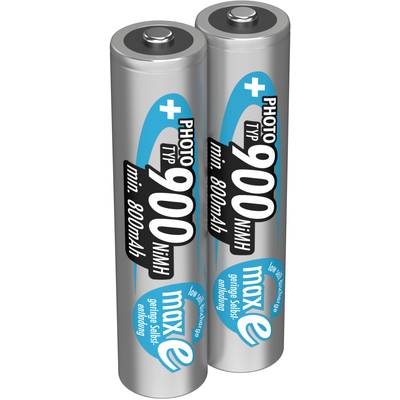 Ansmann Photo maxE HR03 Laddbart batteri AAA (R03) NiMH 900 mAh 1.2 V 2 st
