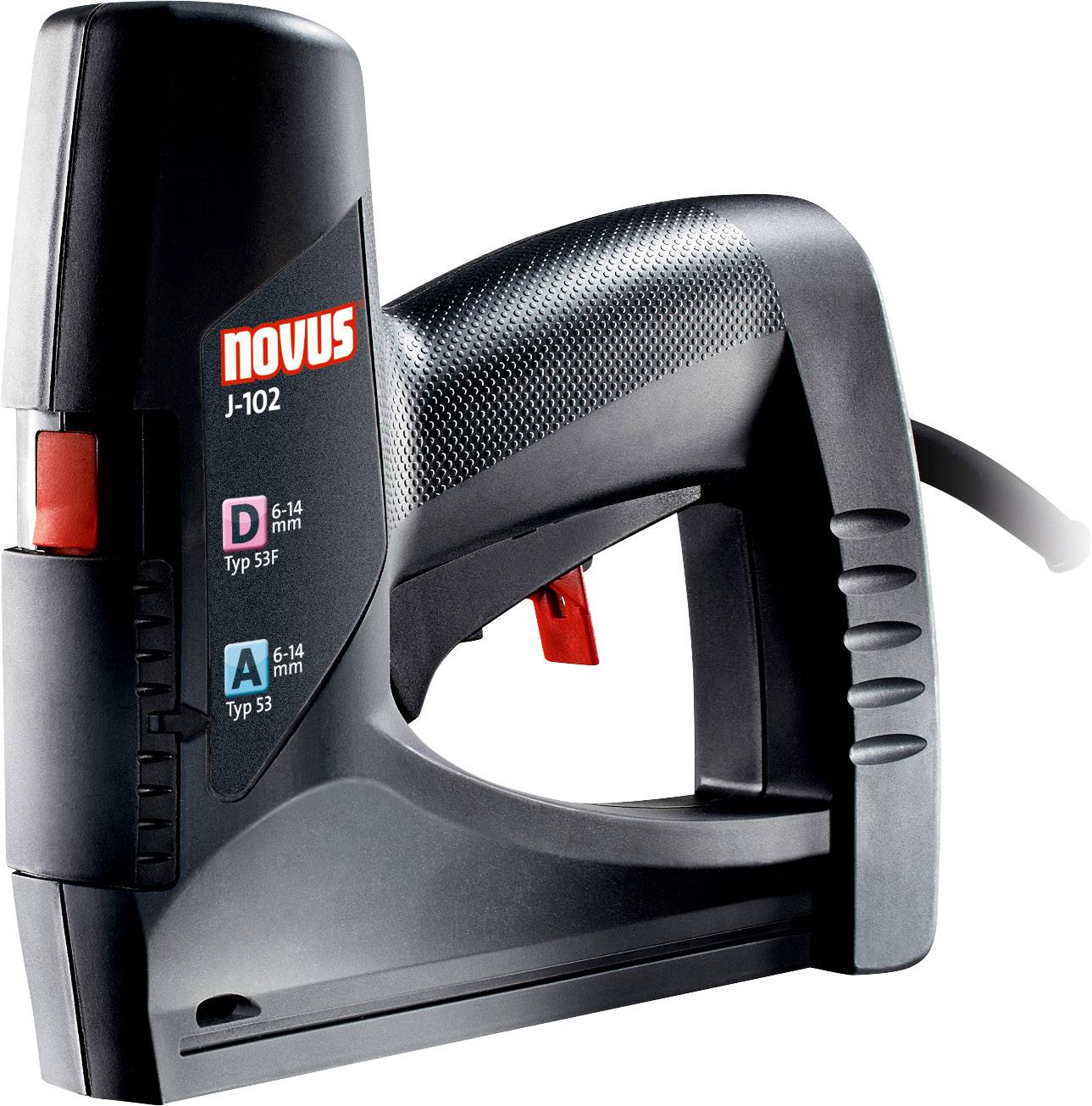 Novus Tools J 102 110032541 Häftpistol elektrisk Klammertyp Typ 53, Typ 53F Klammerlängd 6 - 14 mm