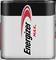 Batteri med texten 'Energizer MAX' i svart och rött.