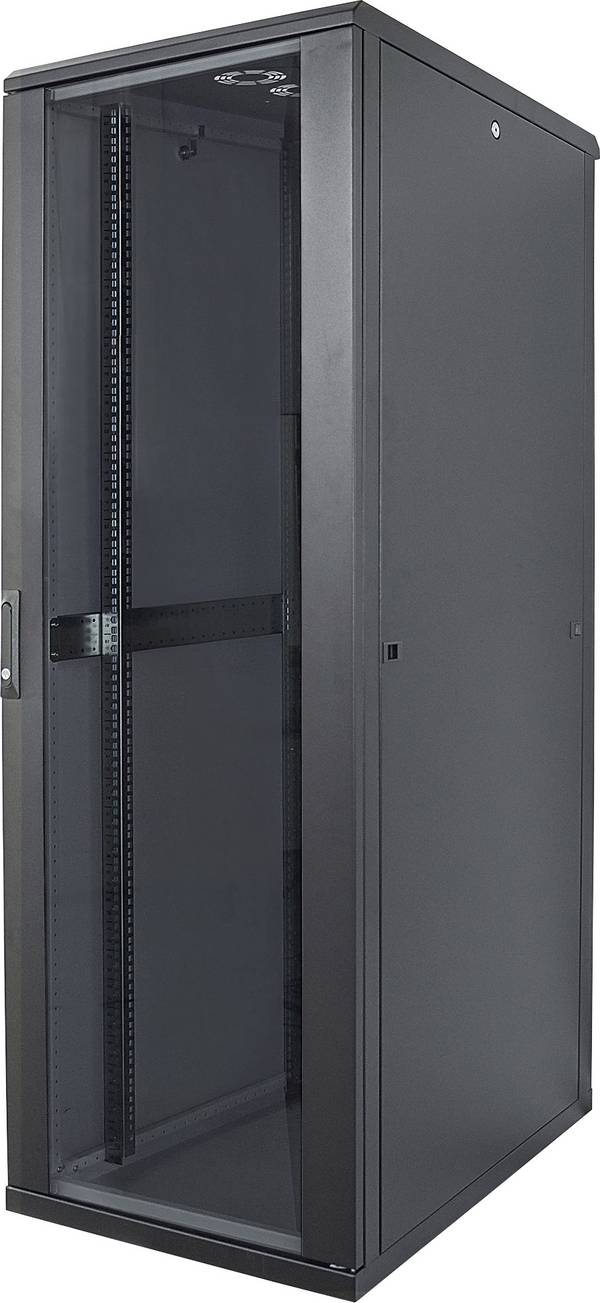 Intellinet 713085 19" Nätverksrack (B x H x D) 600 x 1120 x 800 mm 22 U Svart (RAL 9005)