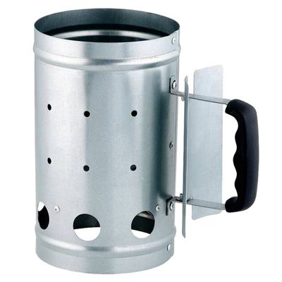 tepro Garten 8500 Kol, Träkol Träkolskamin Stål, Silver