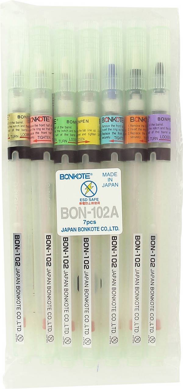 Ideal Tek BON-102A Flussmedelspenna Innehåll 7 st