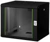 Digitus DN-19 09-U-SW 19" väggskåp (B x H x D) 600 x 509 x 450 mm 9 U Svart (RAL 9005)