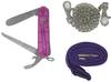 Victorinox 0.2373.T5 0.2373.T5 Schweizisk fickkniv Antal verktyg 9 Rosa (transparent)