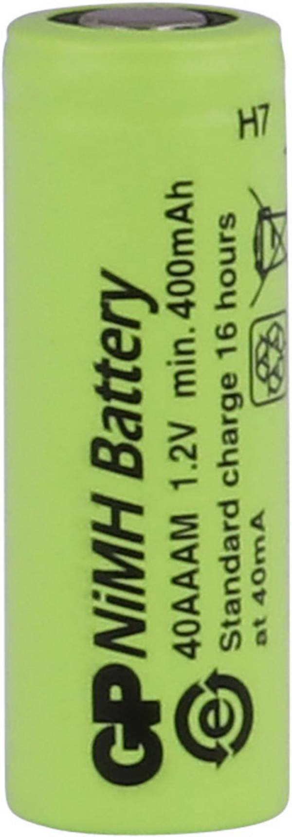 Specialbatteri laddbart 2/3 AAA Flat-Top NiMH GP 1.2 V 400 mAh 1 st