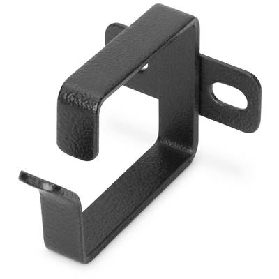 Digitus DN-19 ORG-1-SW 19 tum Nätverksskåp-kabelhållare 1 U Svart (RAL 9005)