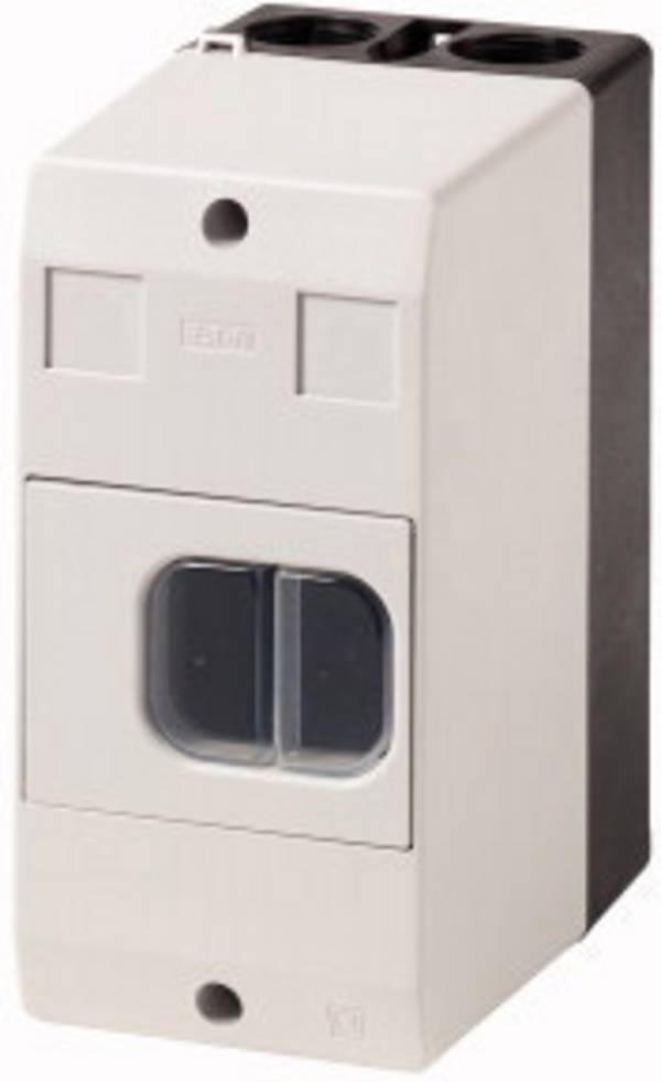 Eaton CI-PKZ01-G 281404 Tomt hus Konstruktion, med strömbrytare, med membran (L x B x H) 80 x 97 x 160 mm  Grå 1 st