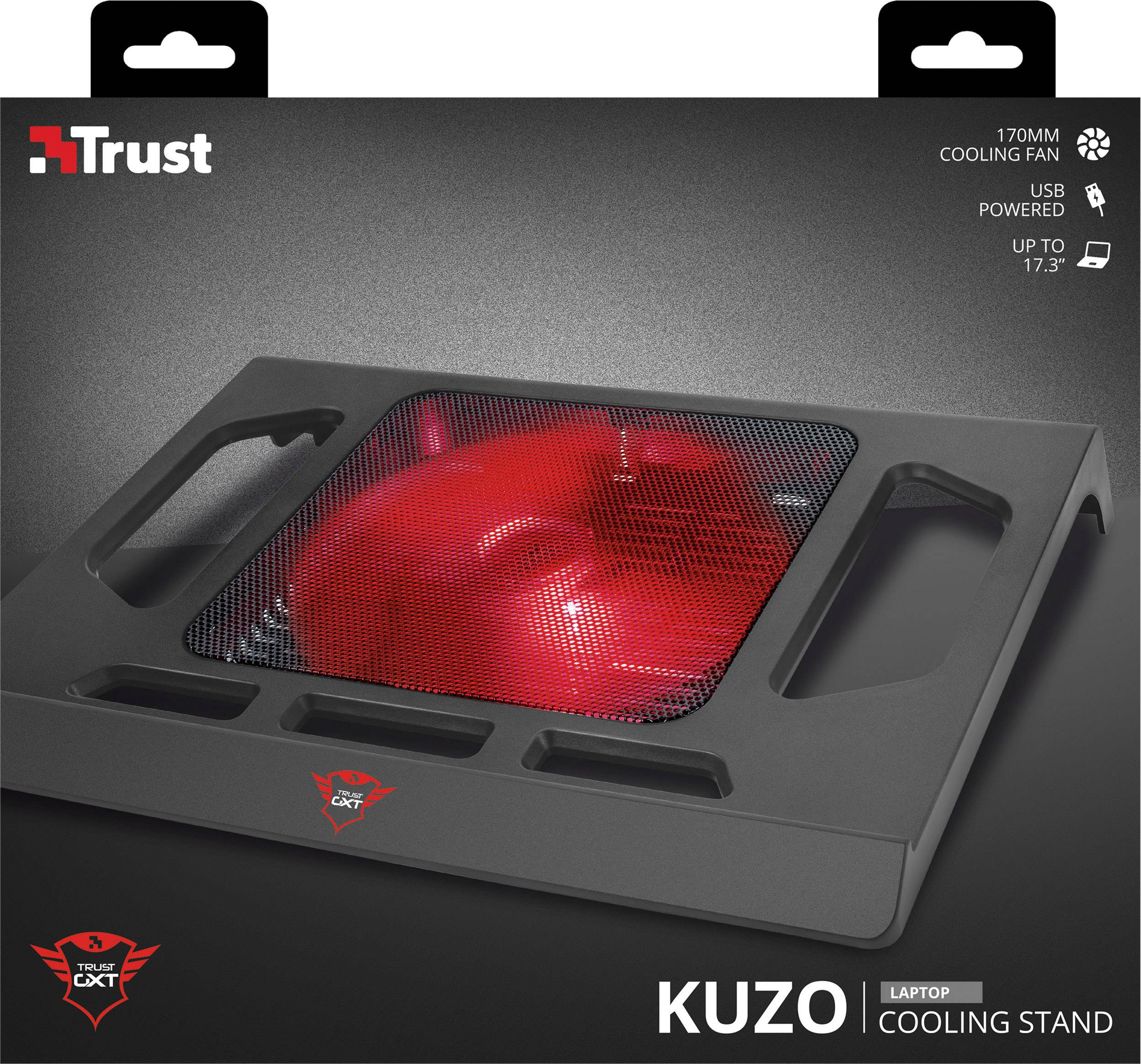 Trust GXT 220 Notebook-stativ med kylning-3