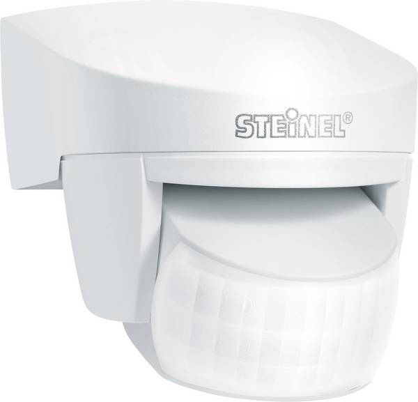 Steinel 608910 PIR-rörelsedetektor Vägg, Utanpåliggande 140 ° Relä Vit IP54