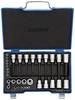 Gedore Hylsnyckel-bitsinsats-set imperial 1/4", 1/2" 34 delar 6129440