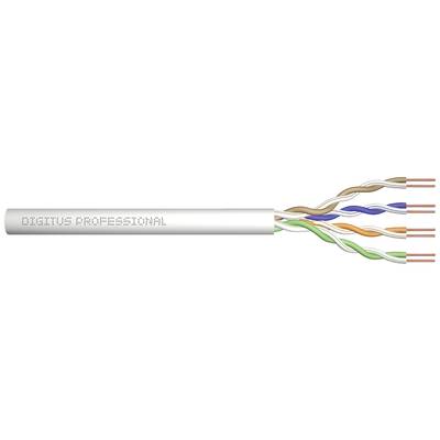 Digitus ACU-4511-305 Nätverkskabel CAT 5e U/UTP 4 x 2 x 0.2 mm² Grå-vit (RAL 7035) 305 m